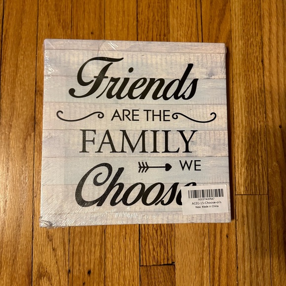 Decorative Wall Art - Friends Quote - Picture 3 of 3